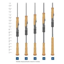 St. Croix Avid Panfish Spinning Rods -St. Croix alfc st croix avid panfish spinning rod handle chart 2