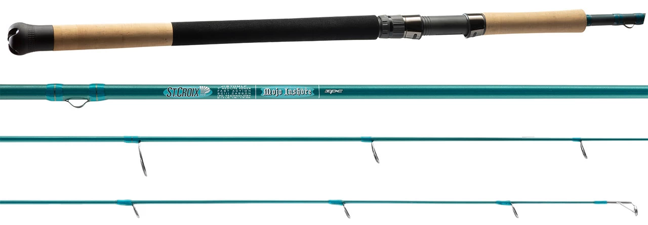 St. Croix JIS76MHF Mojo Inshore Spinning Rod 2 St. Croix JIS76MHF Mojo Inshore Spinning Rod