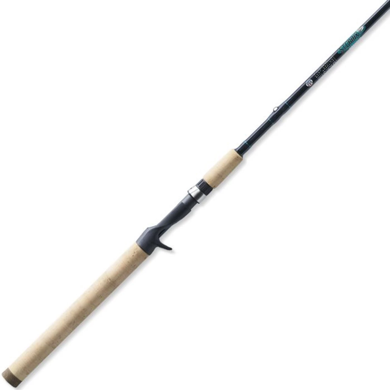 St. Croix Premier 6'6" Medium Heavy Fast Casting Rod PC66MHF - Black/Cork/Multi 3 St. Croix Premier 6'6" Medium Heavy Fast Casting Rod PC66MHF - Black/Cork/Multi