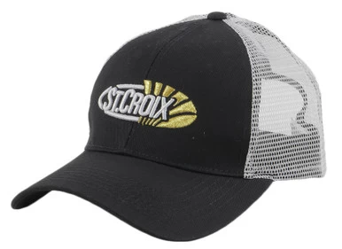 St. Croix Trucker Mesh Hat - Black 3 St. Croix Trucker Mesh Hat - Black